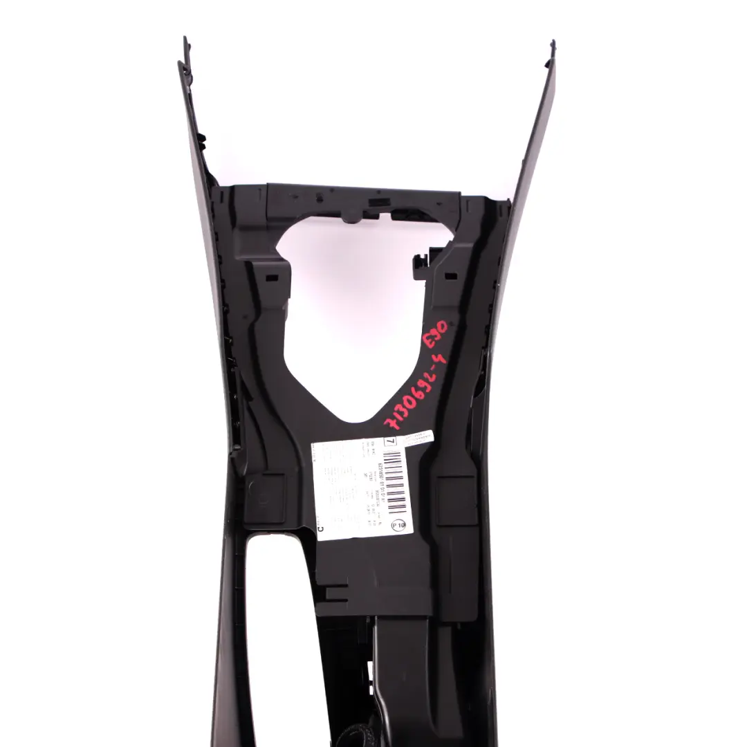 BMW 3 E90 E91 E92 E93 Centre Console Armrest Black Leather - SKU rhd-7130692-4 - Part number 7130692