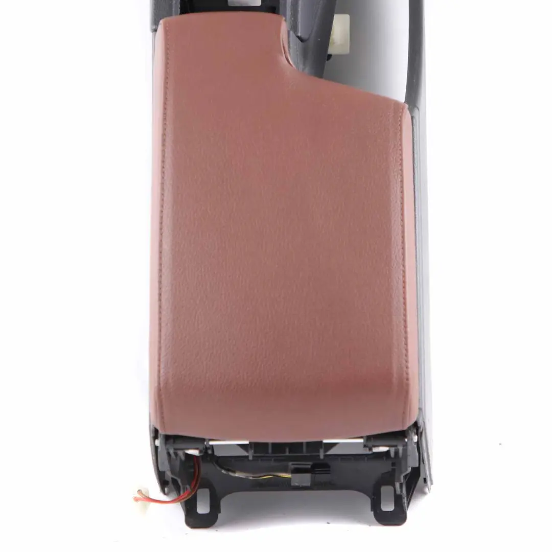 Centre Console Leather Armrest Dakota Black Terra to BMW E90 E91 with Part number 7130692 BMW E90 E91 Centre Console Leather Armrest Dakota Black Terra - SKU rhd-7130692-5 - Part number 7130692
