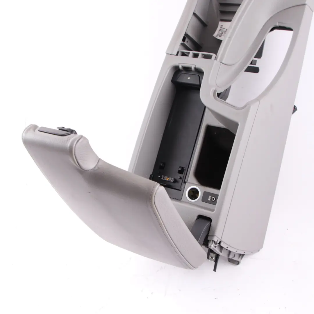 Centre Console Cover Armrest Grey Leather Dakota E92 E93 to BMW E90 with Part number 7130693 BMW E90 Centre Console Cover Armrest Grey Leather Dakota E92 E93 - SKU rhd-7130693-1 - Part number 7130693