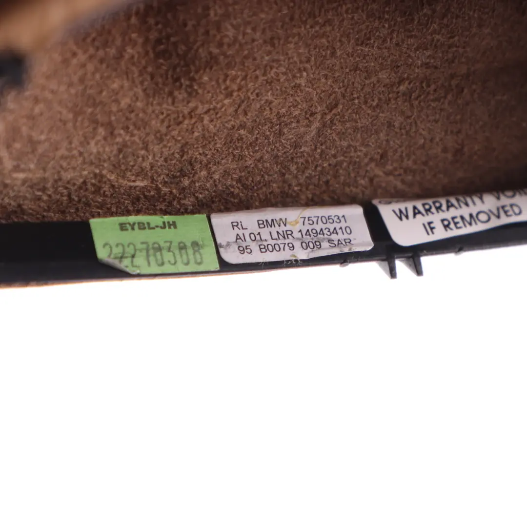 Handbrake Lever Gear Shift Gaiter Cover Brown Leather Set to BMW E82 E87 E88 with Part number 7130844 BMW E82 E87 E88 Handbrake Lever Gear Shift Gaiter Cover Brown Leather Set - SKU rhd-7130844-4 - Part number 7130844