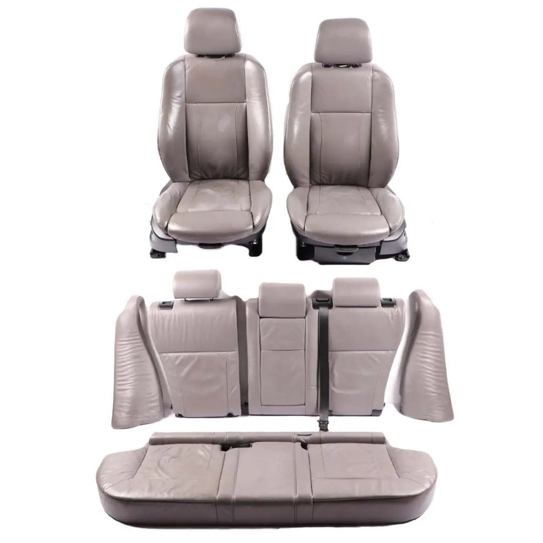 Heated Leather Walknappa Grey Set Interior Seats Seat Memory to BMW X5 E53 Sport with Part number 7131092 BMW X5 E53 Sport Heated Leather Walknappa Grey Set Interior Seats Seat Memory - SKU rhd-7131092-1 - Part number 7131092