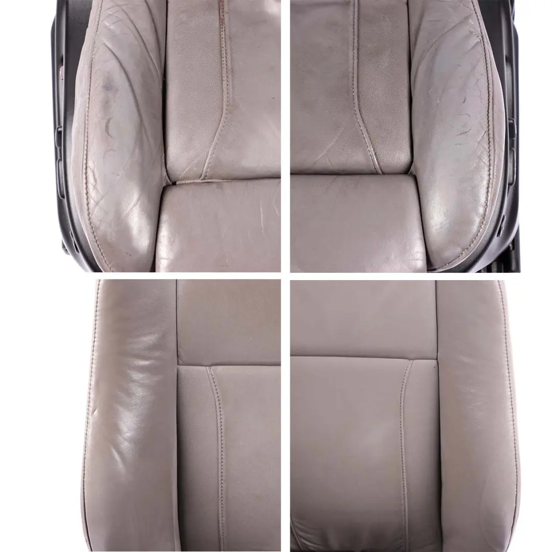 BMW X5 E53 Sport Heated Leather Walknappa Grey Set Interior Seats Seat Memory - SKU rhd-7131092-1 - Part number 7131092