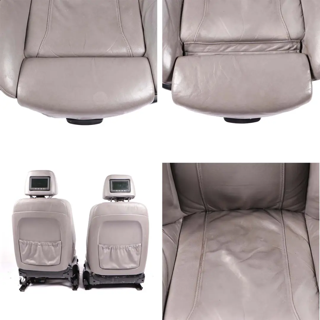 BMW X5 E53 Sport Heated Leather Walknappa Grey Set Interior Seats Seat Memory - SKU rhd-7131092-1 - Part number 7131092