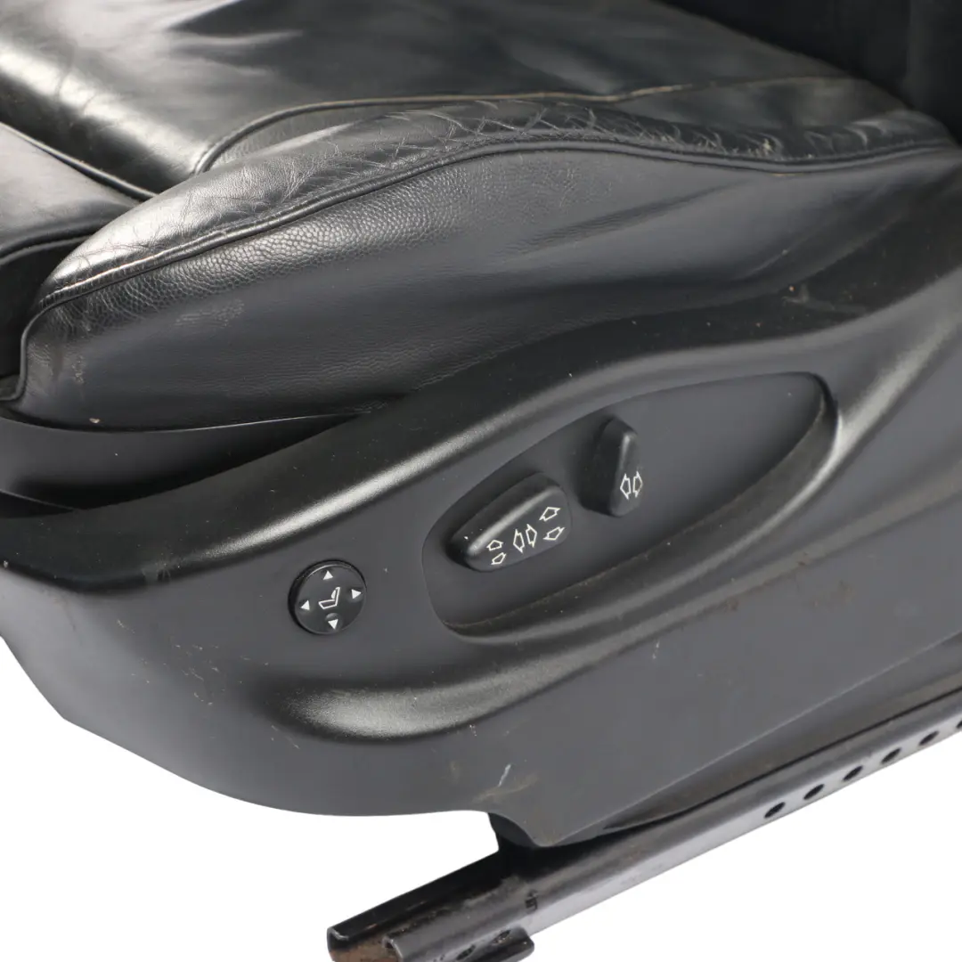 Front Seat BMW X5 E53 M Sport Heated Left N/S Black Leather Walknappa Memory to with Part number 7131094 Front Seat BMW X5 E53 M Sport Heated Left N/S Black Leather Walknappa Memory - SKU rhd-7131094-1 - Part number 7131094