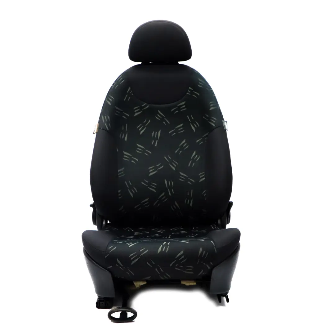Mini Cabrio R52 Front Left N/S Seat Cloth Fabric Random Panther Black - SKU rhd-7131923 - Part number 7131923