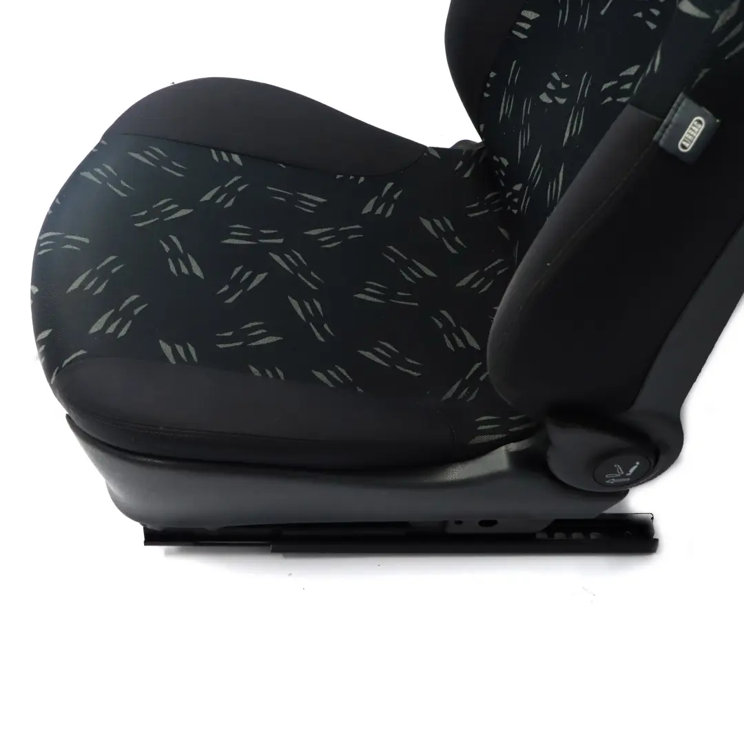 Siège avant gauche Tissu Tissu Random Panther Black pour Mini Cabrio R52 à propos du numéro de pièce 7131923 Mini Cabrio R52 Siège avant gauche Tissu Tissu Random Panther Black - SKU rhd-7131923 - Numéro de pièce 7131923