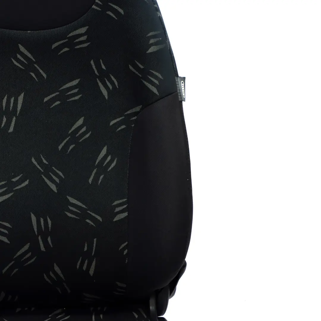 Front Left N/S Seat Cloth Fabric Random Panther Black to Mini Cabrio R52 with Part number 7131923 Mini Cabrio R52 Front Left N/S Seat Cloth Fabric Random Panther Black - SKU rhd-7131923 - Part number 7131923
