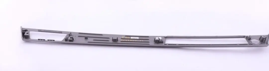 Decorative Dashboard Strip Titan Silver to BMW 3 Series 12 E90 E91 with Part number 7132846 BMW 3 Series 12 E90 E91 Decorative Dashboard Strip Titan Silver - SKU rhd-7132846-12 - Part number 7132846