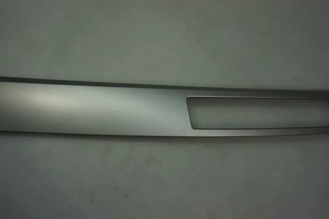 BMW 3 Series E90 E91 Decorative Dashboard Strip Trim Titan 90 Silver - SKU rhd-7132846-2 - Part number 7132846