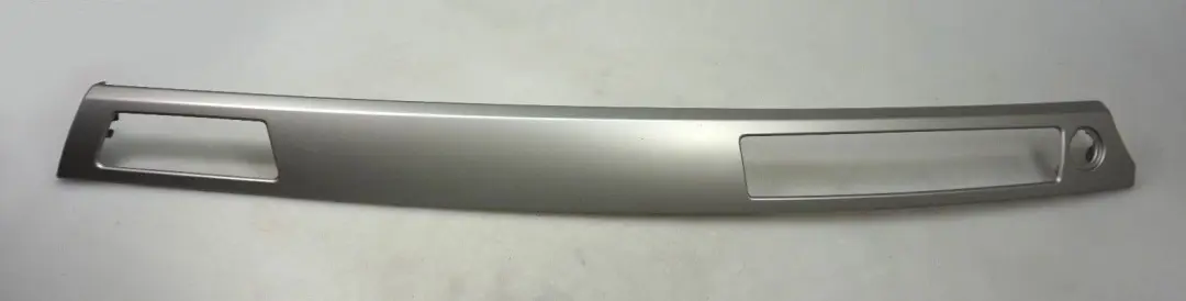 Decorative Dashboard Strip Trim Titan 90 Silver to BMW 3 Series E90 E91 with Part number 7132846 BMW 3 Series E90 E91 Decorative Dashboard Strip Trim Titan 90 Silver - SKU rhd-7132846-2 - Part number 7132846