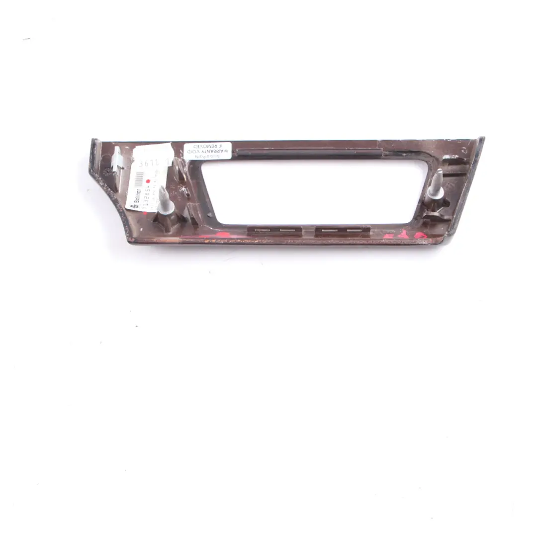  Dashboard Cover BMW E90 E91 Trim Panel Wood Burr Walnut Right O/S - SKU rhd-7132854-3 - Part number 7132854