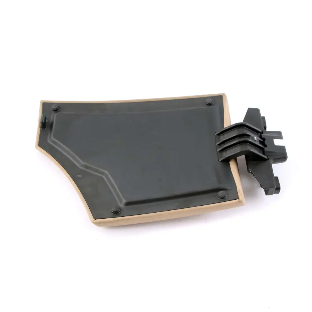 BMW E60 E61 LCI Cover Centre Console Armrest Tray Cover Leather Beige - SKU rhd-7133211-1 - Part number 7133211