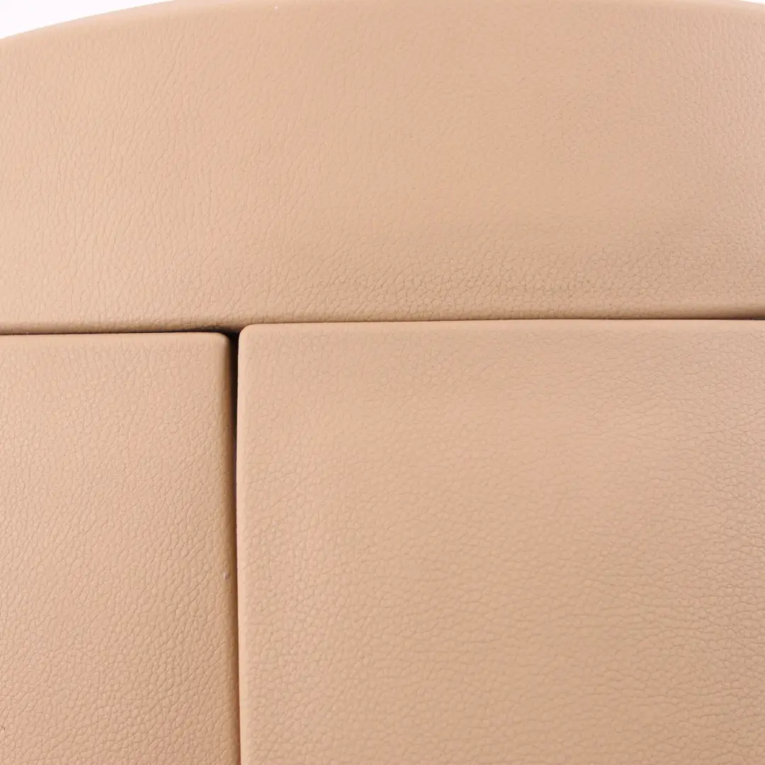BMW E60 E61 LCI Cover Centre Console Armrest Leather Beige - SKU rhd-7133211 - Part number 7133211