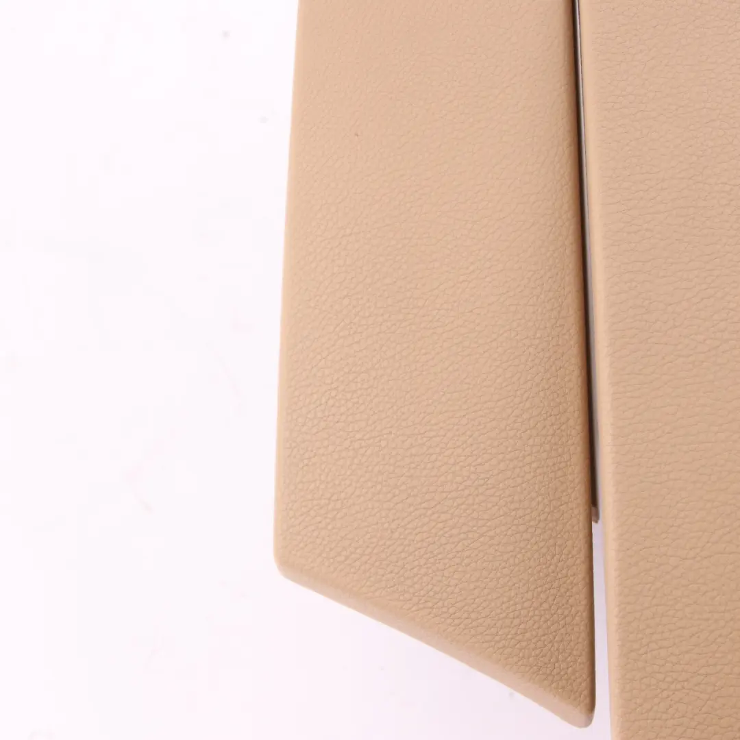 BMW E60 E61 LCI Cover Centre Console Armrest Leather Beige - SKU rhd-7133211 - Part number 7133211