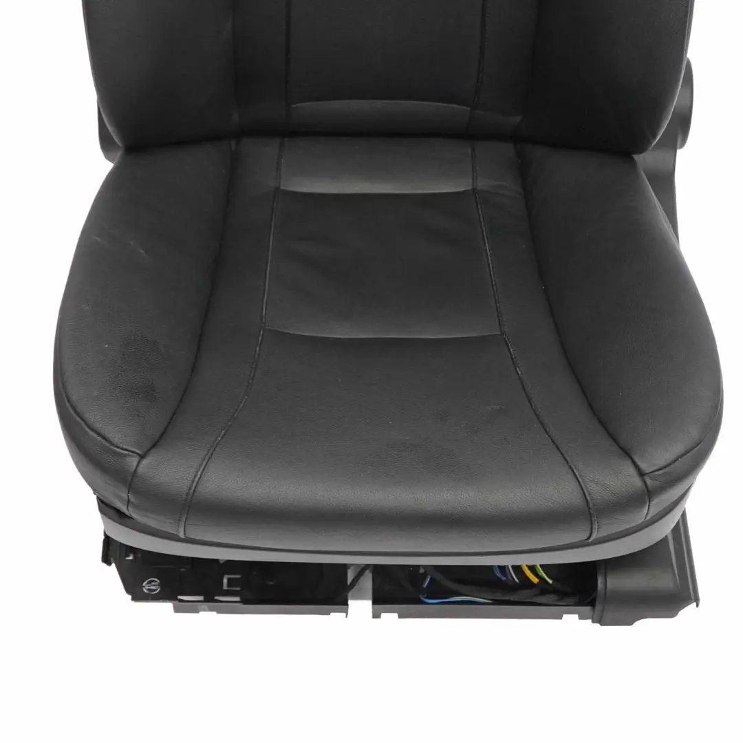 Front Seat BMW E65 Black Leather Nasca Left N/S Passenger's Side Memory to with Part number 7136652 Front Seat BMW E65 Black Leather Nasca Left N/S Passenger's Side Memory - SKU rhd-7136652-2 - Part number 7136652