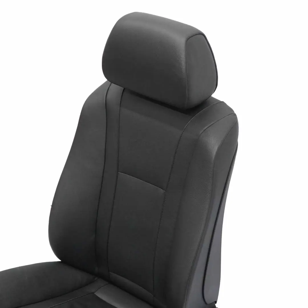 Front Seat BMW E65 Black Leather Nasca Left N/S Passenger's Side Memory to with Part number 7136652 Front Seat BMW E65 Black Leather Nasca Left N/S Passenger's Side Memory - SKU rhd-7136652-2 - Part number 7136652