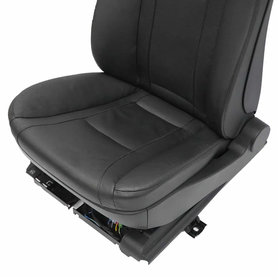 Front Seat BMW E65 Black Leather Nasca Left N/S Passenger's Side Memory to with Part number 7136652 Front Seat BMW E65 Black Leather Nasca Left N/S Passenger's Side Memory - SKU rhd-7136652-2 - Part number 7136652