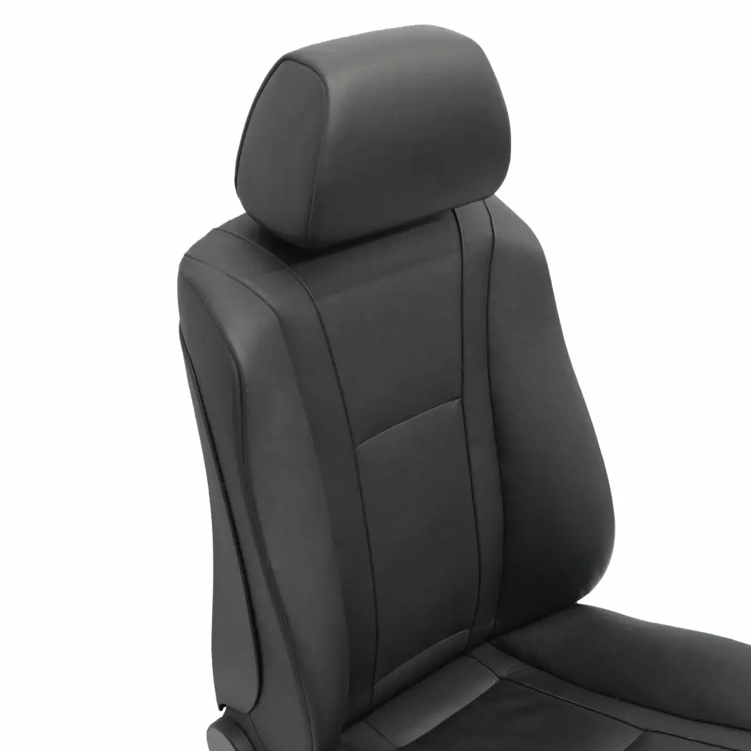 Front Seat BMW E65 Black Leather Nasca Left N/S Passenger's Side Memory to with Part number 7136652 Front Seat BMW E65 Black Leather Nasca Left N/S Passenger's Side Memory - SKU rhd-7136652-2 - Part number 7136652