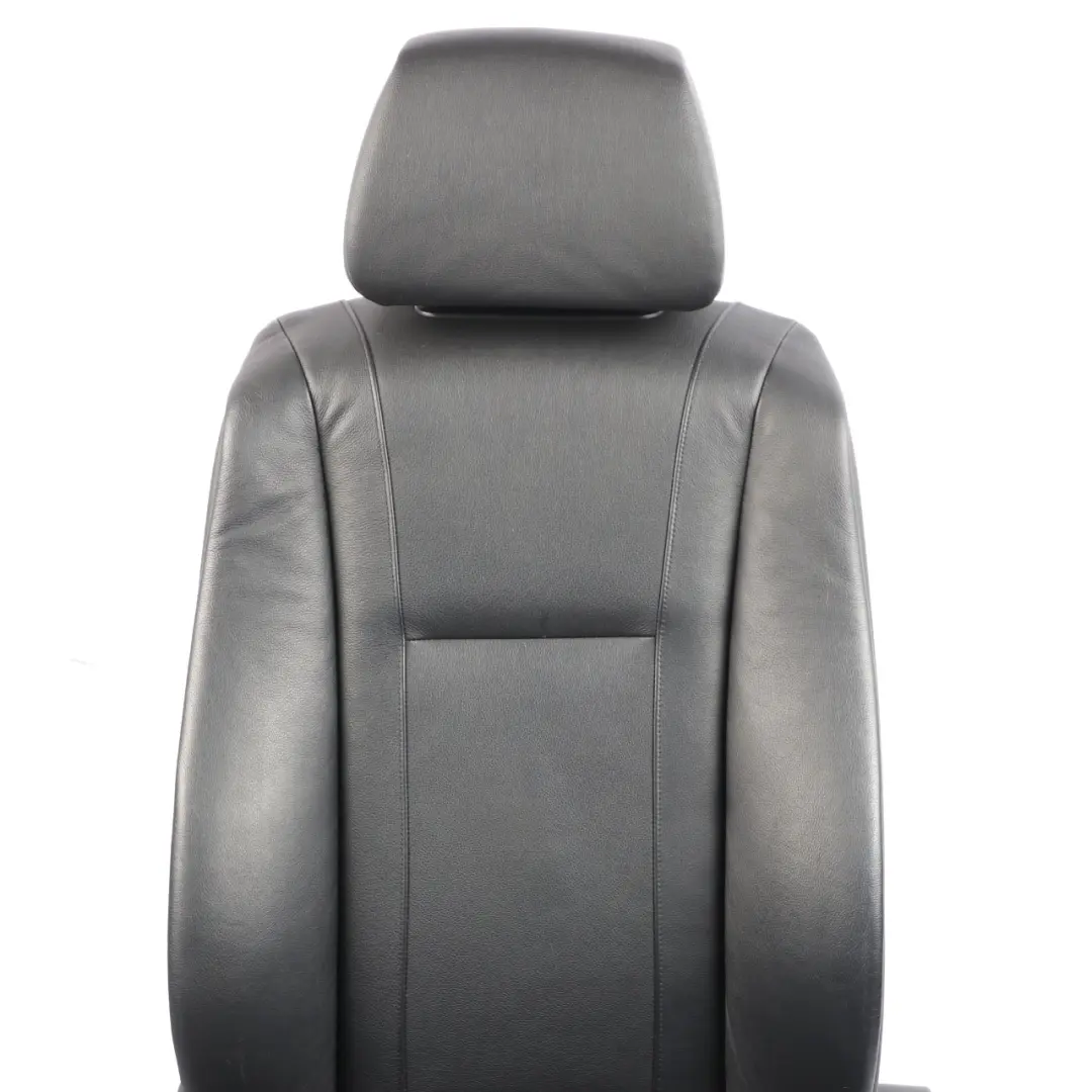 Front Seat BMW E65 Left N/S Black Leather Nasca Memory Interior to with Part number 7136652 Front Seat BMW E65 Left N/S Black Leather Nasca Memory Interior - SKU rhd-7136652-3 - Part number 7136652