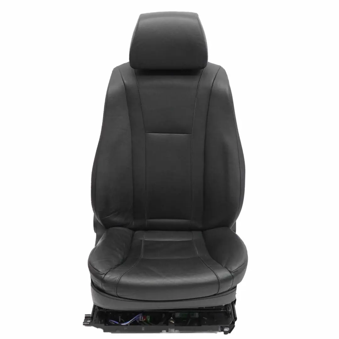 Front Seat BMW E65 Black Leather Nasca Right O/S Driver's Side Memory to with Part number 7136652 Front Seat BMW E65 Black Leather Nasca Right O/S Driver's Side Memory - SKU rhd-7136652-1 - Part number 7136652