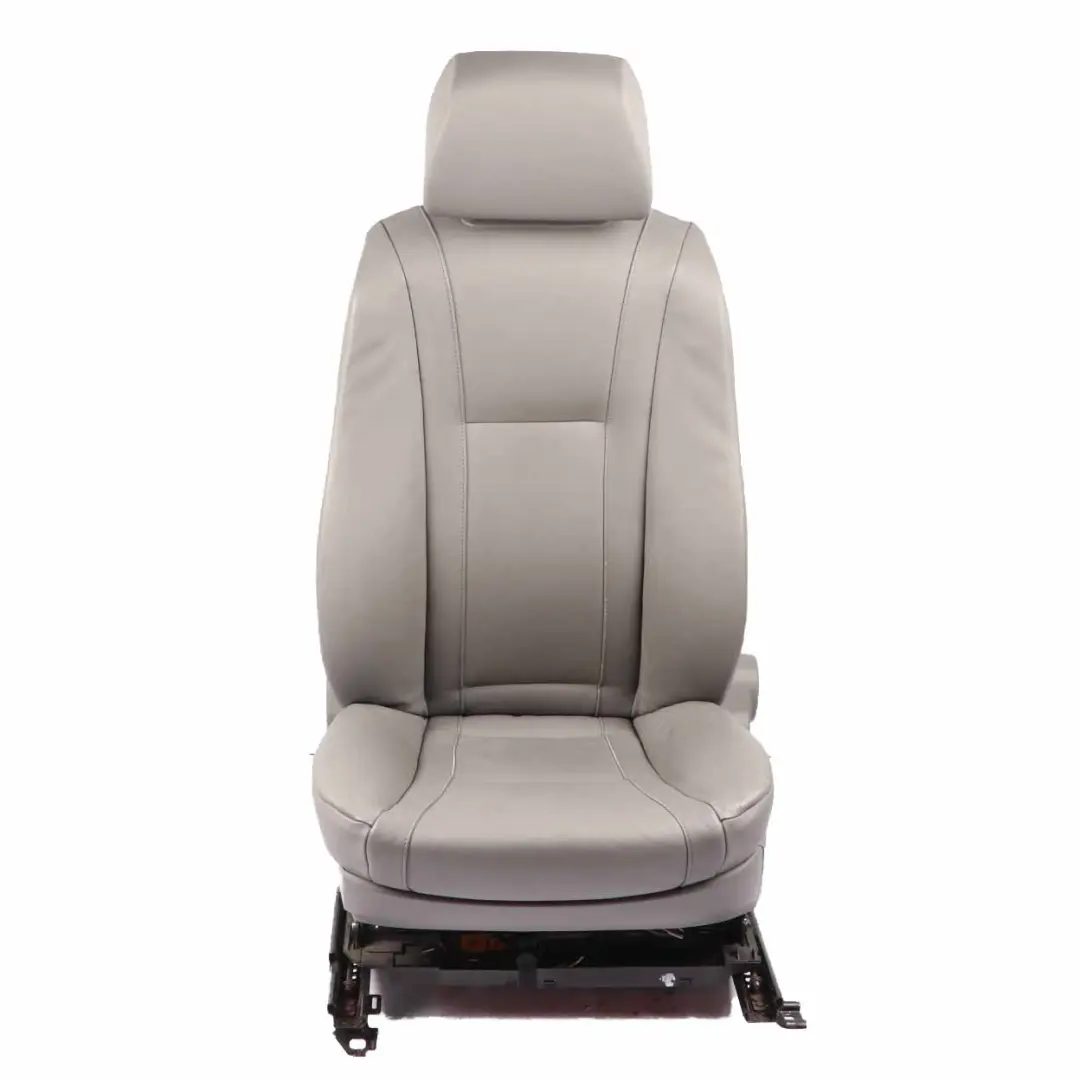 Front Seat BMW E65 Right O/S Heated Flanell-Grau Leather Nasca Memory to with Part number 7136653 Front Seat BMW E65 Right O/S Heated Flanell-Grau Leather Nasca Memory - SKU rhd-7136653-1 - Part number 7136653