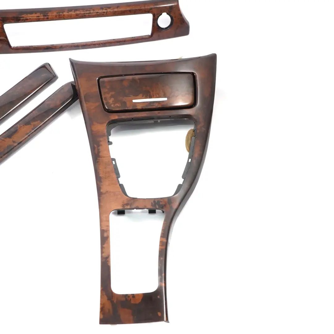 BMW 3 Series 2 E90 Interior Trim Set Dash Dashboard Ashtray Wood Burr Walnut - SKU rhd-7137485-2 - Part number 7137485