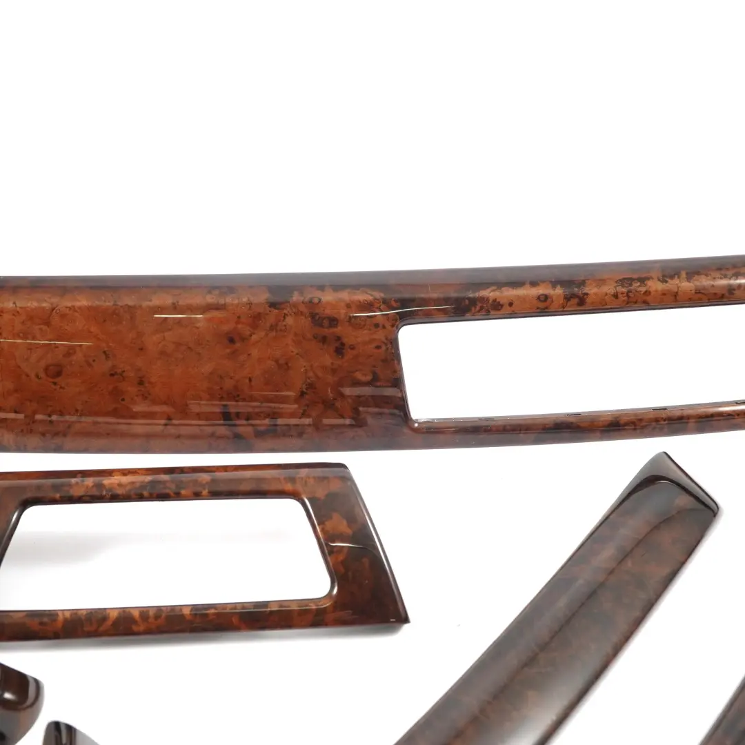 BMW 3 Series 2 E90 Interior Trim Set Dash Dashboard Ashtray Wood Burr Walnut - SKU rhd-7137485-2 - Part number 7137485