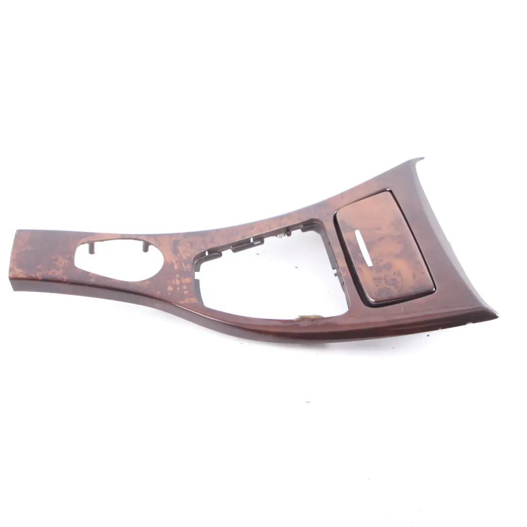 Centre Console Ashtray Ash Tray Trim Wood Burr Walnut to BMW 3 Series 3 E90 E91 with Part number 7137485 BMW 3 Series 3 E90 E91 Centre Console Ashtray Ash Tray Trim Wood Burr Walnut - SKU rhd-7137485-3 - Part number 7137485