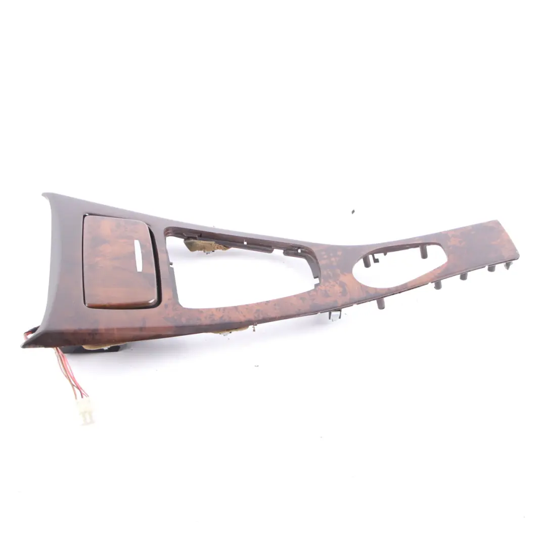 Centre Console Ashtray Ash Tray Trim Wood Burr Walnut to BMW 3 Series 3 E90 E91 with Part number 7137485 BMW 3 Series 3 E90 E91 Centre Console Ashtray Ash Tray Trim Wood Burr Walnut - SKU rhd-7137485-3 - Part number 7137485