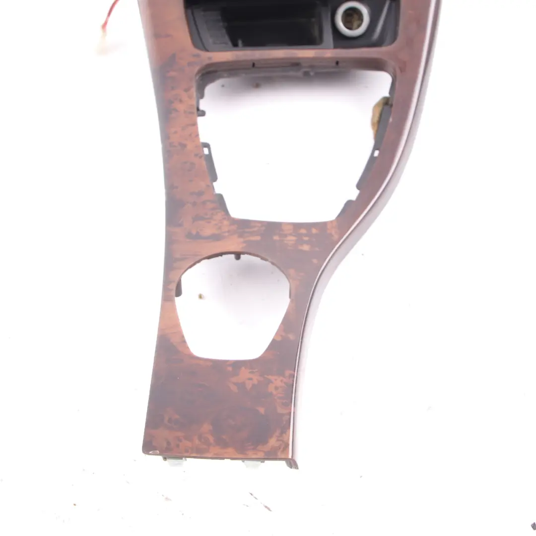 Centre Console Ashtray Ash Tray Trim Wood Burr Walnut to BMW 3 Series 3 E90 E91 with Part number 7137485 BMW 3 Series 3 E90 E91 Centre Console Ashtray Ash Tray Trim Wood Burr Walnut - SKU rhd-7137485-3 - Part number 7137485