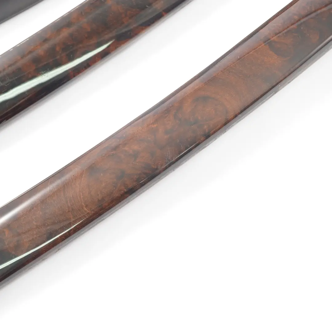 Dashboard Trim Set Interior Cover Strip Console Ashtray Wood Burr Walnut to BMW E90 with Part number 7137485 BMW E90 Dashboard Trim Set Interior Cover Strip Console Ashtray Wood Burr Walnut - SKU rhd-7137485 - Part number 7137485