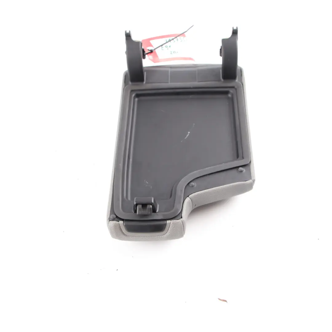 Arm Rest BMW E90 E91 Centre Console Cover Armrest Leather Grau Grey to with Part number 7137557 Arm Rest BMW E90 E91 Centre Console Cover Armrest Leather Grau Grey - SKU rhd-7137557-2 - Part number 7137557