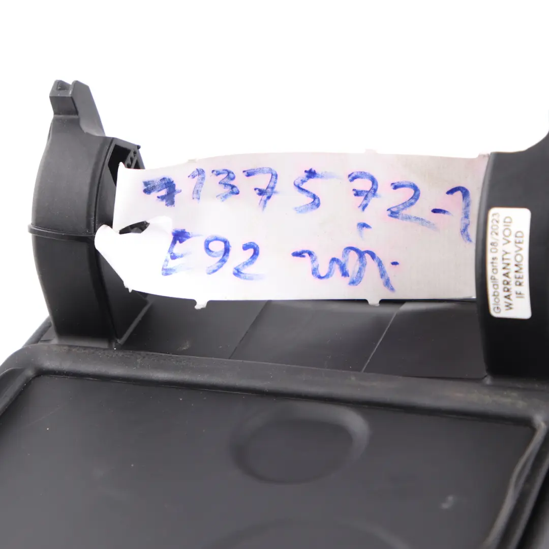  Front Armrest BMW E90 E91 E92 Split Slide Black Centre Console Arm Rest - SKU rhd-7137572-1 - Part number 7137572