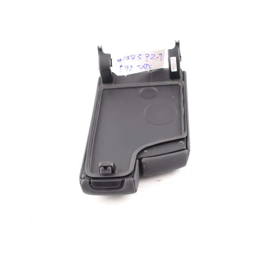  Front Armrest BMW E90 E91 E92 Split Slide Black Centre Console Arm Rest - SKU rhd-7137572-1 - Part number 7137572
