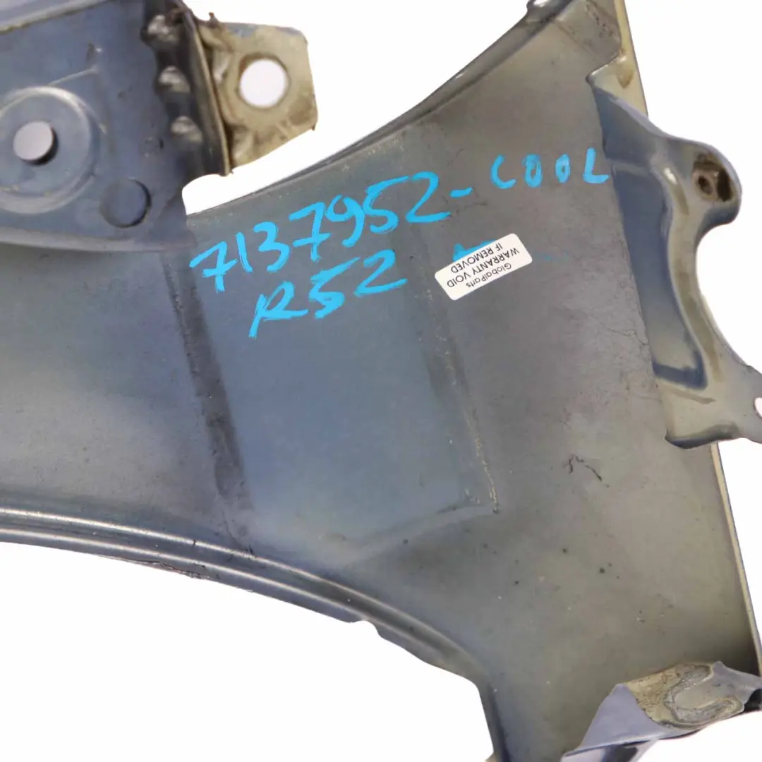 Windscreen Scuttle Panel Cover Cool Blue Metallic - A27 to Mini R50 R52 R53 with Part number 7137952 Mini R50 R52 R53 Windscreen Scuttle Panel Cover Cool Blue Metallic - A27 - SKU rhd-7137952-COOL - Part number 7137952