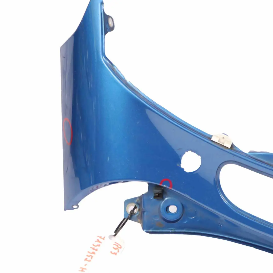 Windscreen Scuttle Panel Cover Hyper Blue Metallic - A28 to Mini R50 R52 R53 with Part number 7137952 Mini R50 R52 R53 Windscreen Scuttle Panel Cover Hyper Blue Metallic - A28 - SKU rhd-7137952-HYB - Part number 7137952