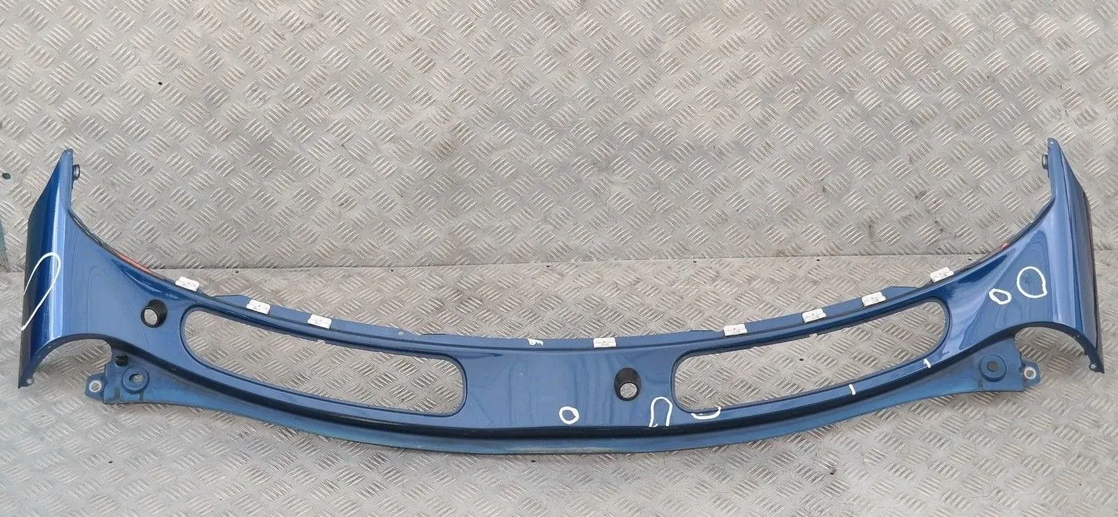 Mini Cooper R50 R52 R53 Windscreen Scuttle Panel Cover Indi Blue Metallic