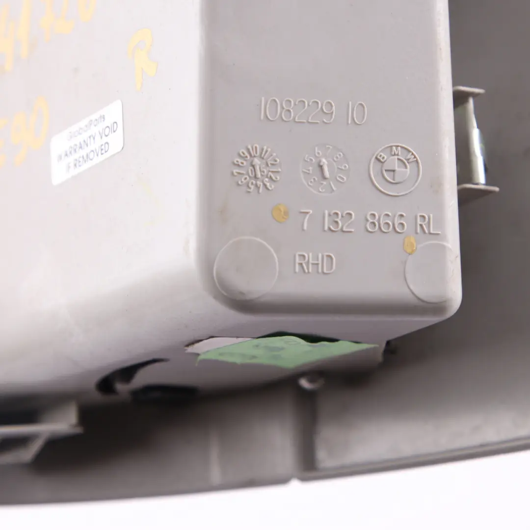 Folding Box Driver's Side Part Grey 7132866 to BMW 3 Series E90 E91 E92 with Part number 7141726 BMW 3 Series E90 E91 E92 Folding Box Driver's Side Part Grey 7132866 - SKU rhd-7141726 - Part number 7141726