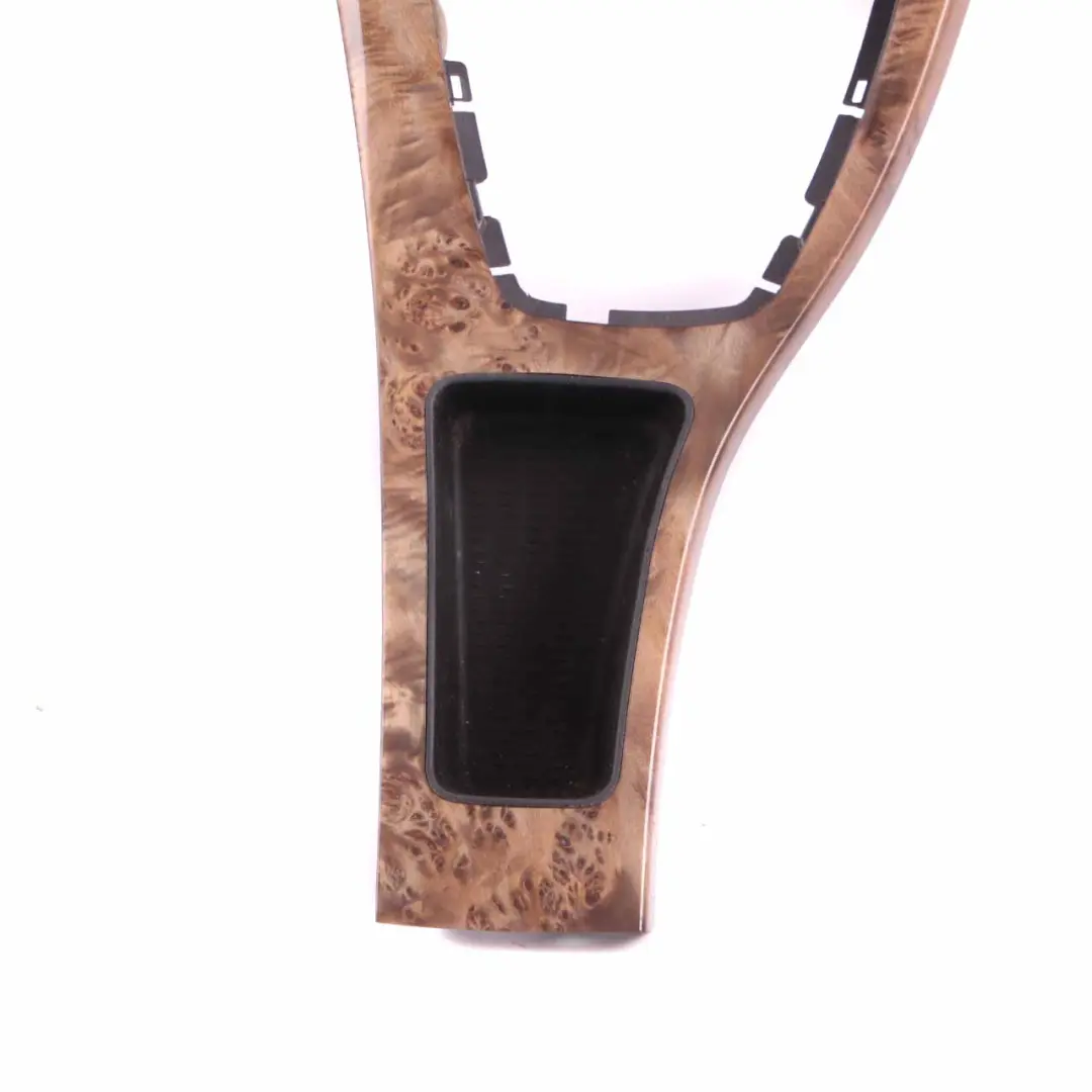 Centre Console Decor Cover Ash Tray Wood Poplar Grain Light to BMW E92 with Part number 7145711 BMW E92 Centre Console Decor Cover Ash Tray Wood Poplar Grain Light - SKU rhd-7145711 - Part number 7145711