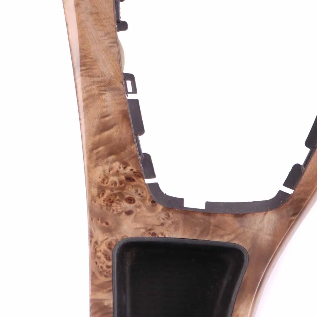 BMW E92 Centre Console Decor Cover Ash Tray Wood Poplar Grain Light - SKU rhd-7145711 - Part number 7145711