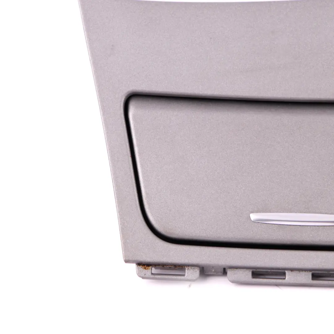 Front Ashtray Tray Decor Cover Finisher Titan Matt to BMW 1 Series E87 4 with Part number 7146674 BMW 1 Series E87 4 Front Ashtray Tray Decor Cover Finisher Titan Matt - SKU rhd-7146674-4 - Part number 7146674