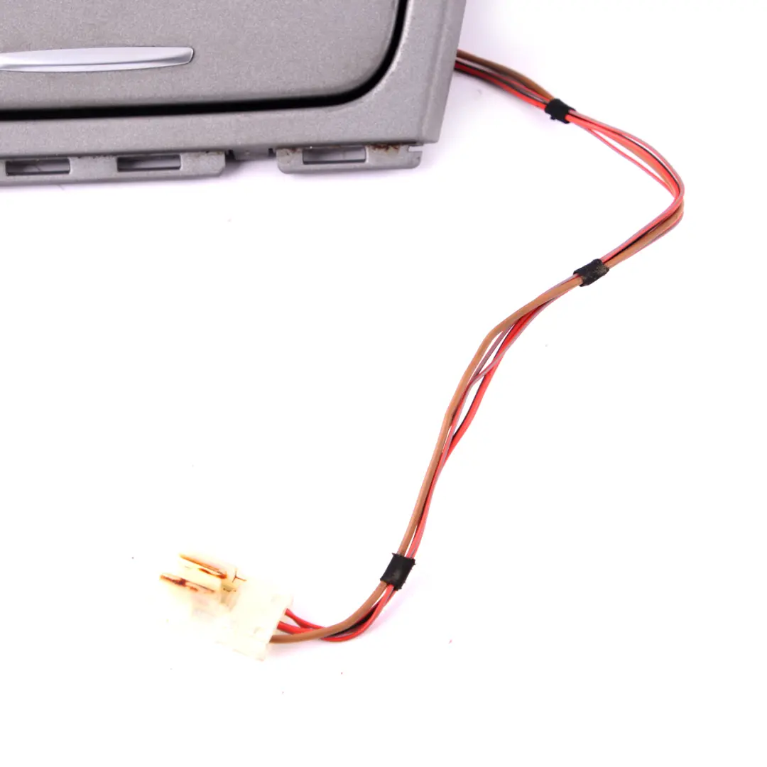 Front Ashtray Tray Decor Cover Finisher Titan Matt to BMW 1 Series E87 4 with Part number 7146674 BMW 1 Series E87 4 Front Ashtray Tray Decor Cover Finisher Titan Matt - SKU rhd-7146674-4 - Part number 7146674