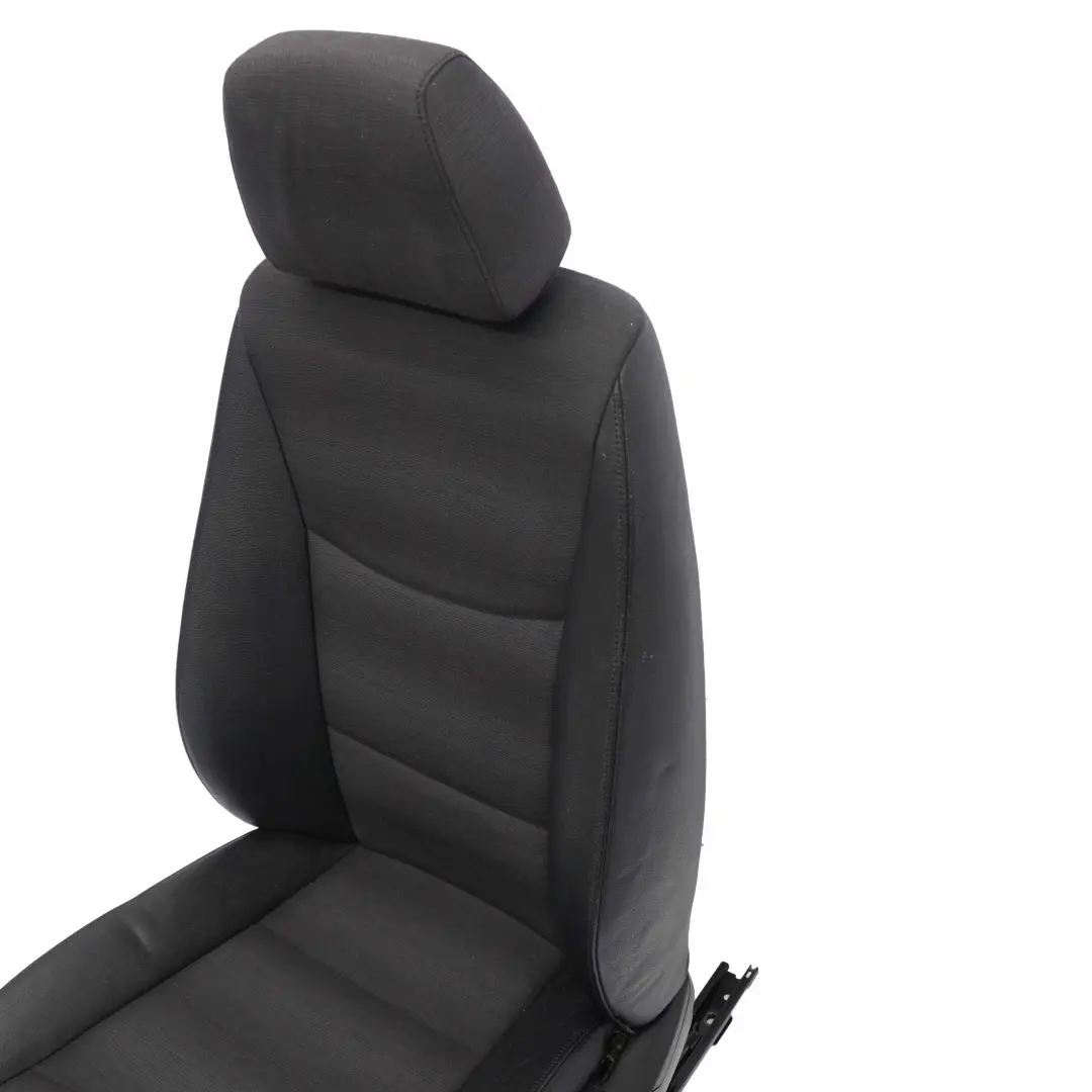 Leather / Cloth Citrus Interior Front Left N/S Seat Memory to BMW E90 E91 Black with Part number 7147691 BMW E90 E91 Black Leather / Cloth Citrus Interior Front Left N/S Seat Memory - SKU rhd-7147691 - Part number 7147691