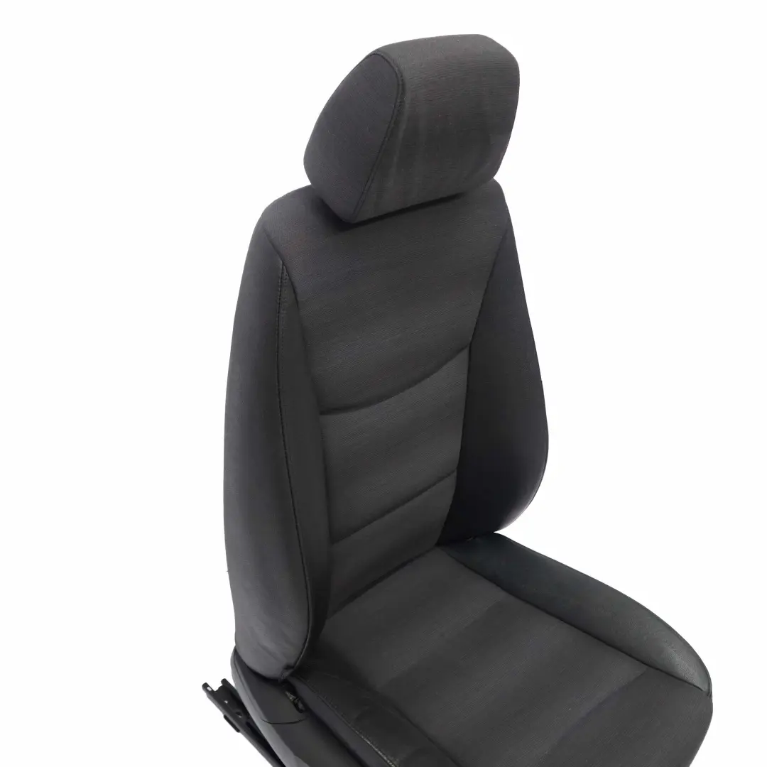 Leather / Cloth Citrus Interior Front Right O/S Seat Memory to BMW E90 E91 Black with Part number 7147692 BMW E90 E91 Black Leather / Cloth Citrus Interior Front Right O/S Seat Memory - SKU rhd-7147692-1 - Part number 7147692