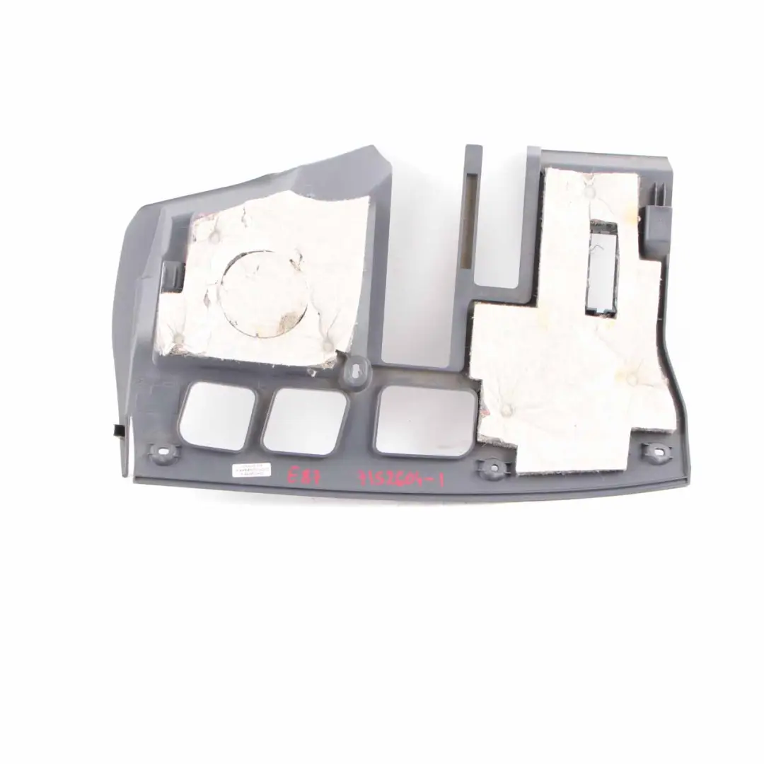 BMW E87 Trim Panel Foot Controls Footwell Cover Alaska Grey 9121734 9147535 - SKU rhd-7152604-1 - Part number 7152604