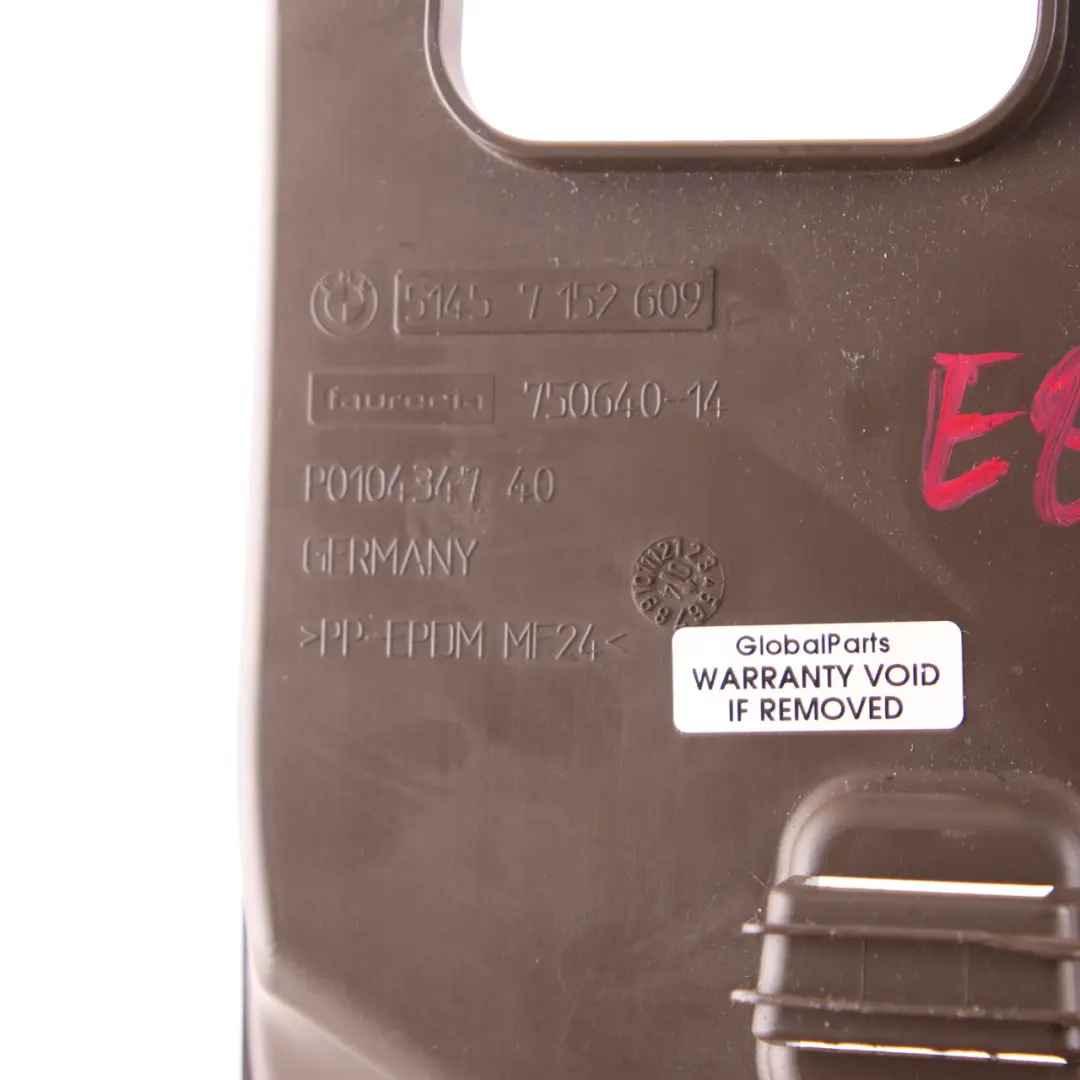 Passengers Footwell Trim Panel Bottom Cover Havanna Brown 7152609 to BMW E87 with Part number 7152617 BMW E87 Passengers Footwell Trim Panel Bottom Cover Havanna Brown 7152609 - SKU rhd-7152617 - Part number 7152617