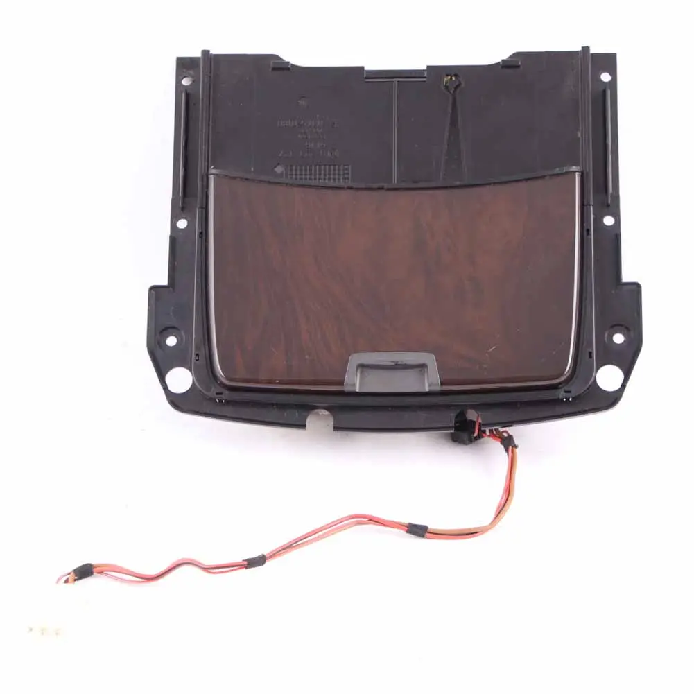 Centre Console BMW E65 E66 1 Wood Ashtray Ash Storage Trim Cover Esche Dunkel to with Part number 7152854 Centre Console BMW E65 E66 1 Wood Ashtray Ash Storage Trim Cover Esche Dunkel - SKU rhd-7152854-3 - Part number 7152854