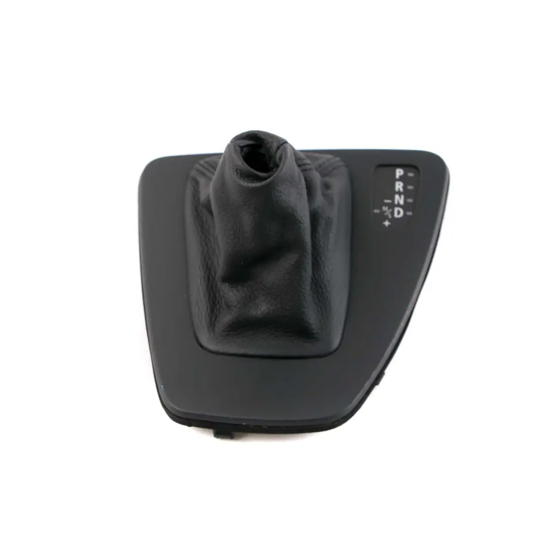 Selector Selecting Lever Surround Cover Black to BMW 3 Series E90 E91 E92 LCI Gear with Part number 7155646 BMW 3 Series E90 E91 E92 LCI Gear Selector Selecting Lever Surround Cover Black - SKU rhd-7155646-3 - Part number 7155646