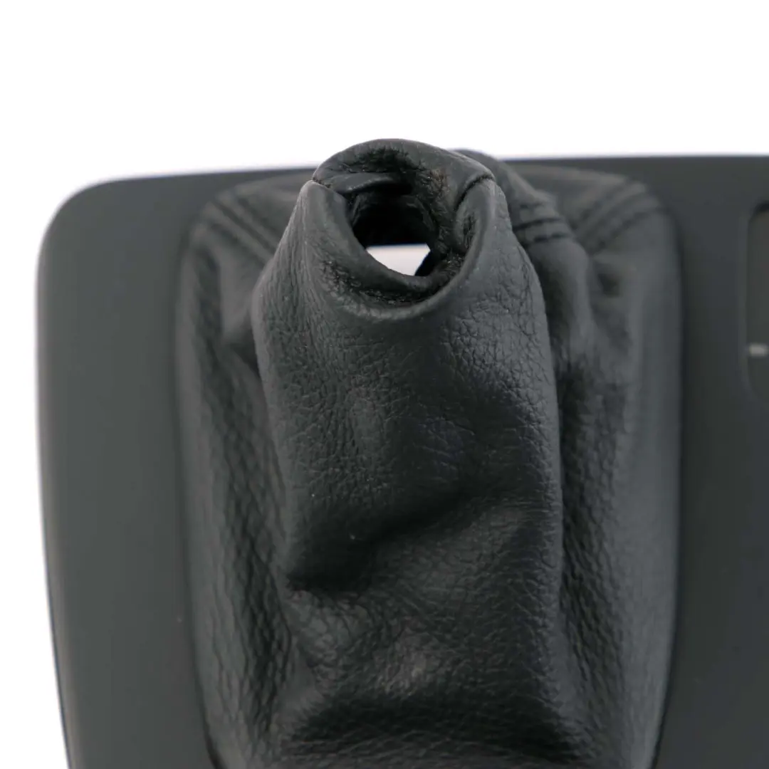 Selector Selecting Lever Surround Cover Black to BMW 3 Series E90 E91 E92 LCI Gear with Part number 7155646 BMW 3 Series E90 E91 E92 LCI Gear Selector Selecting Lever Surround Cover Black - SKU rhd-7155646-3 - Part number 7155646