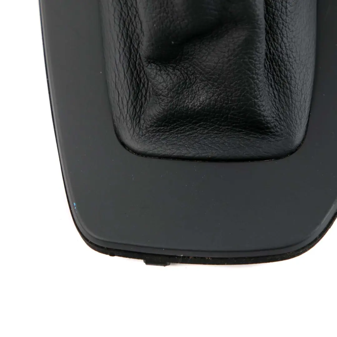 Selector Selecting Lever Surround Cover Black to BMW 3 Series E90 E91 E92 LCI Gear with Part number 7155646 BMW 3 Series E90 E91 E92 LCI Gear Selector Selecting Lever Surround Cover Black - SKU rhd-7155646-3 - Part number 7155646